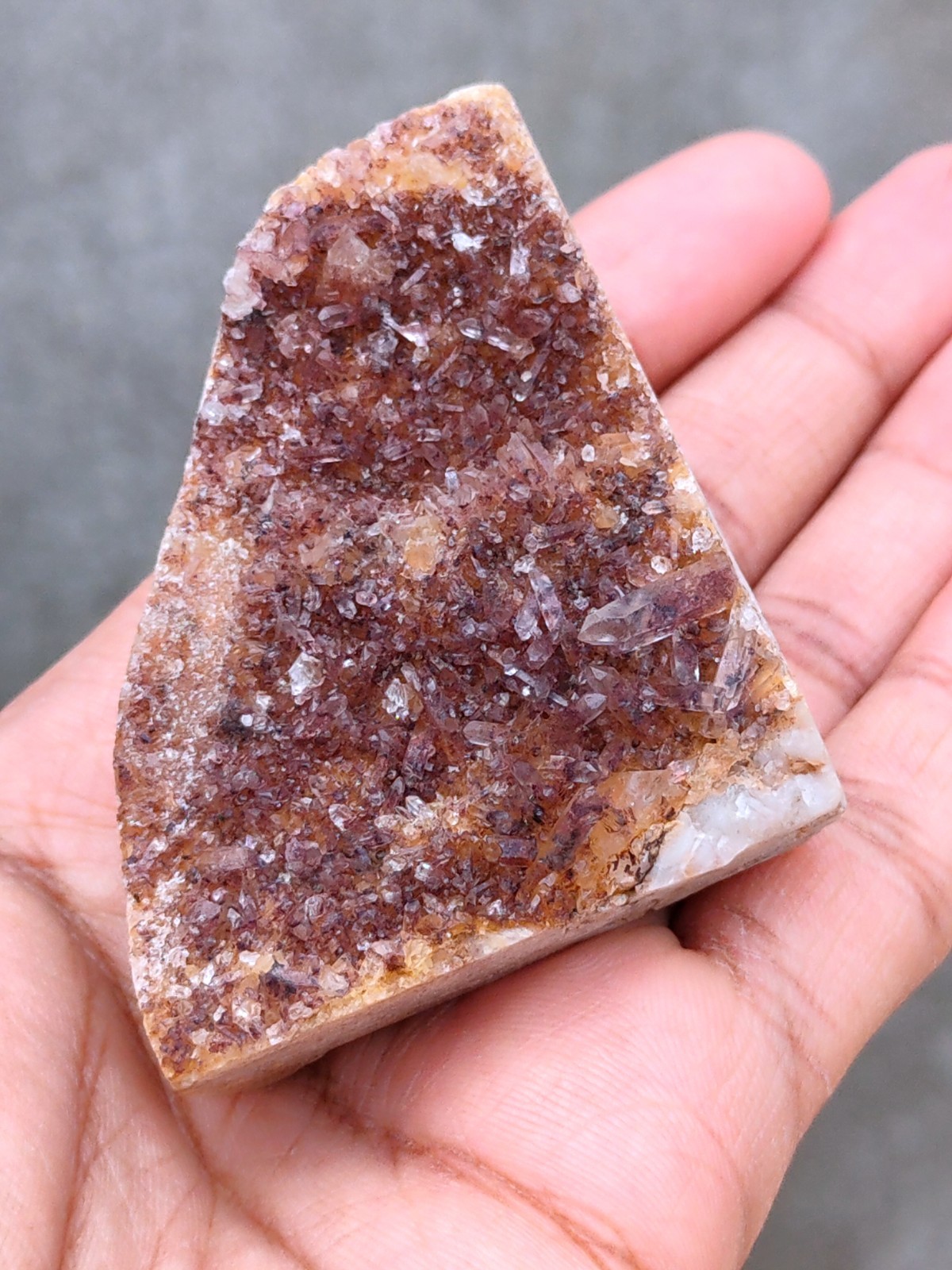 Red phantom Quartz Sunset Quartz 🌇 Natural minerals specimen