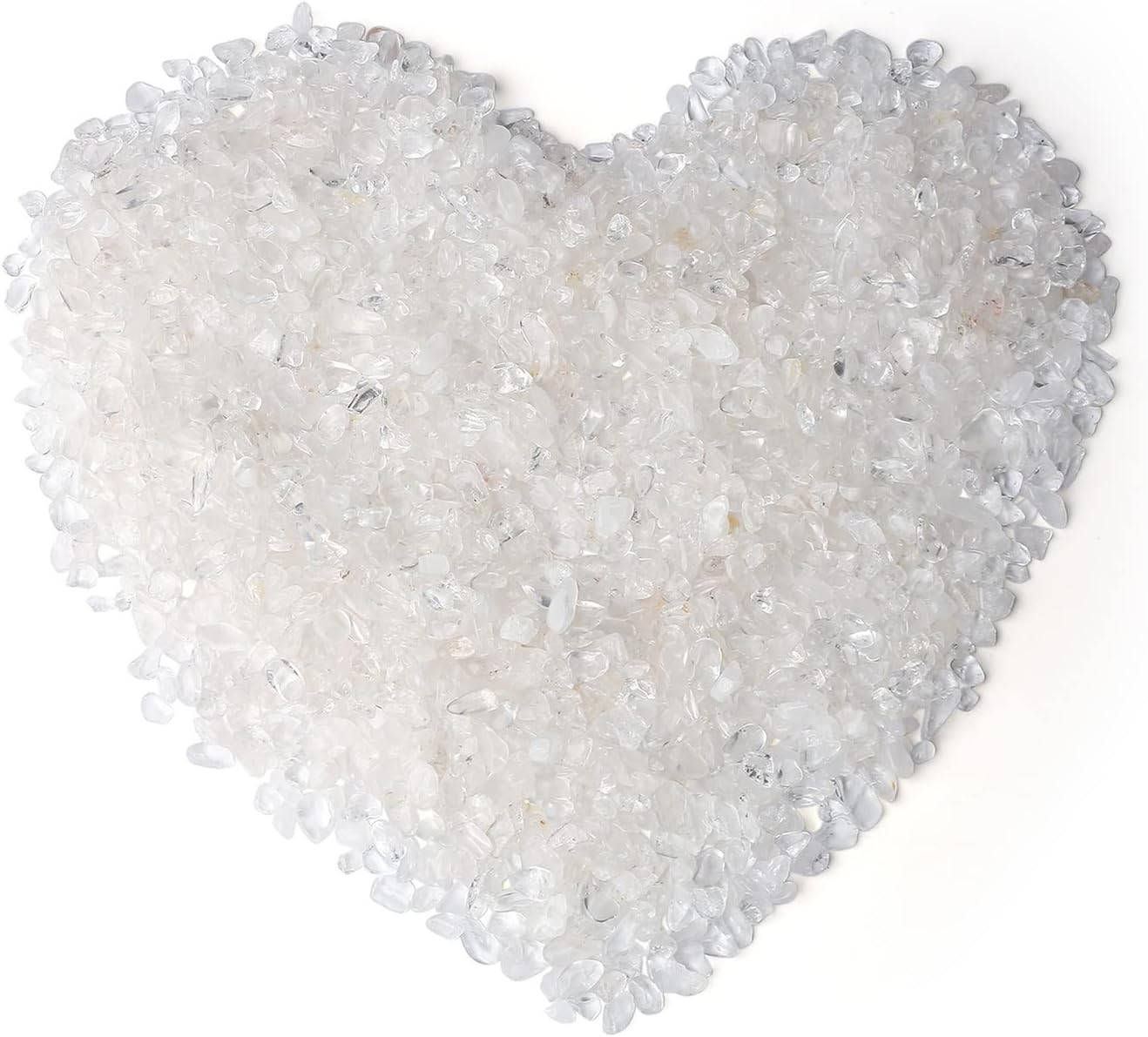 Clear Quartz Crushed Stone Crystal Chips Bulk Natural Gemstones Healing Reiki Cr