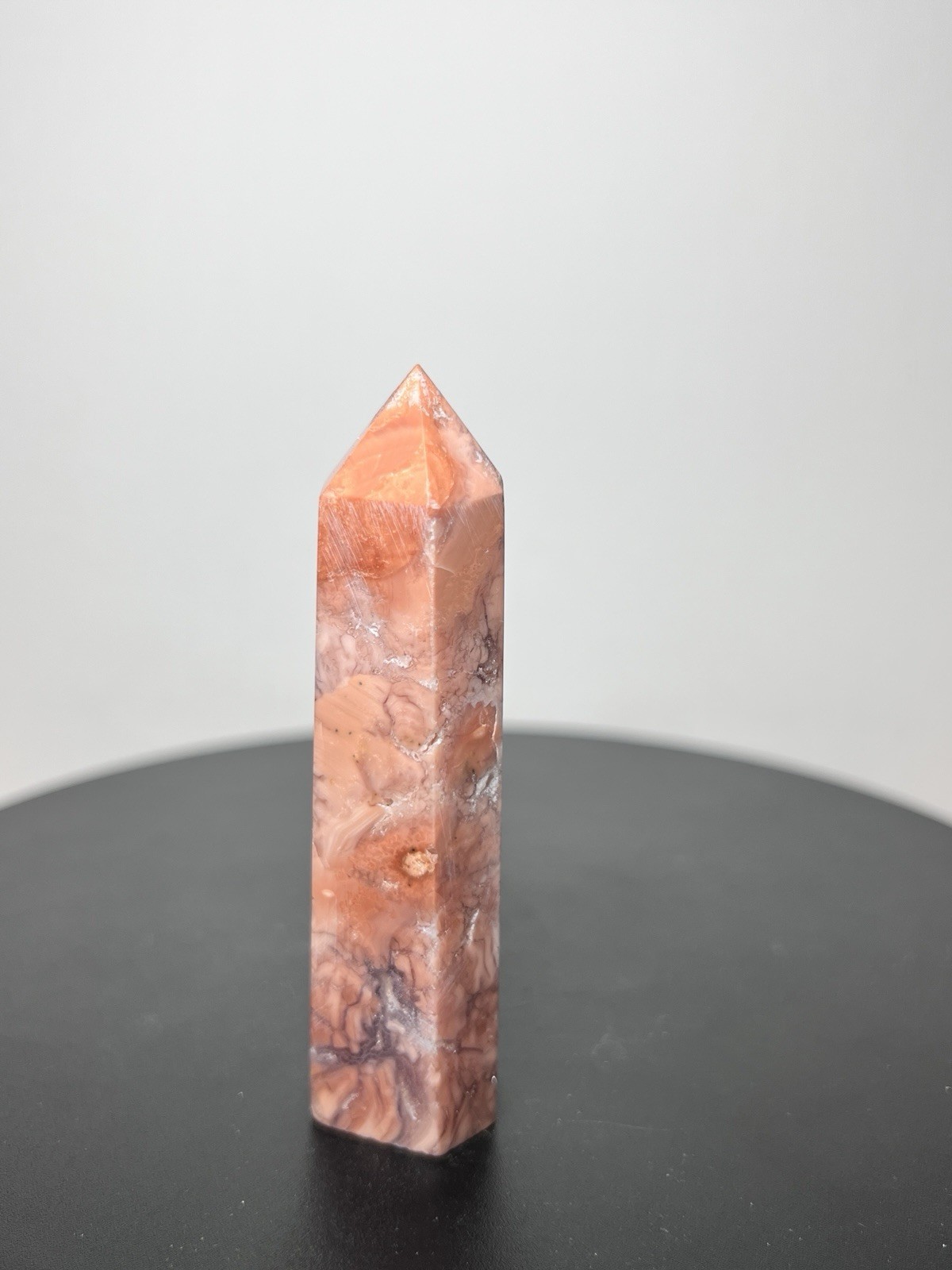 Pink Agate 3 Piece Set – See pics and description for measurements & info