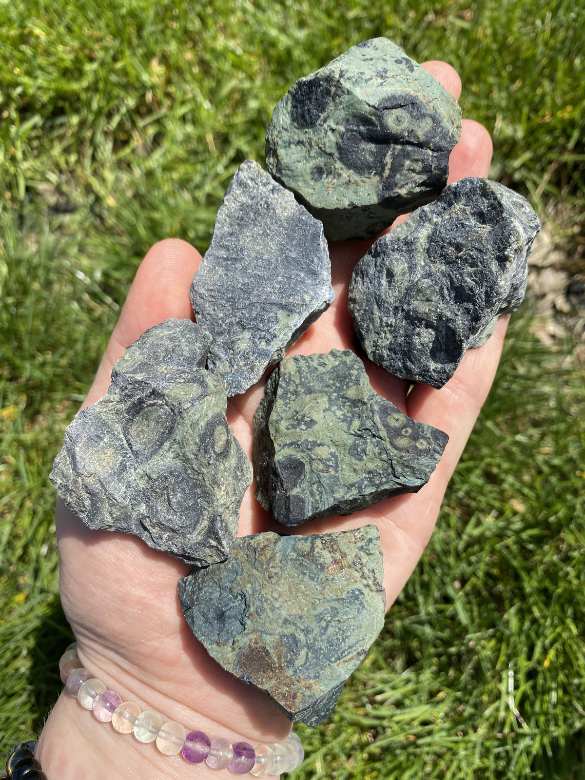 Raw Kambaba Jasper Stone (1″ – 2″) Natural Kambaba Jasper Stone from Madagascar