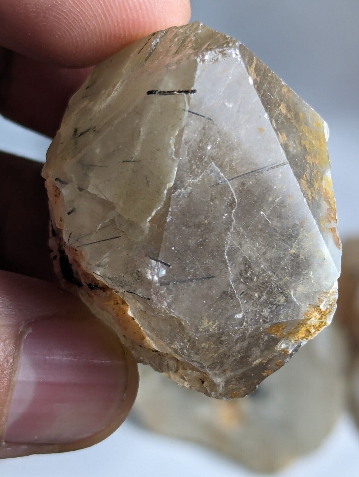 900grams Aegirine, Rutile & Astrophyllite Included Quartz Crystals Lot