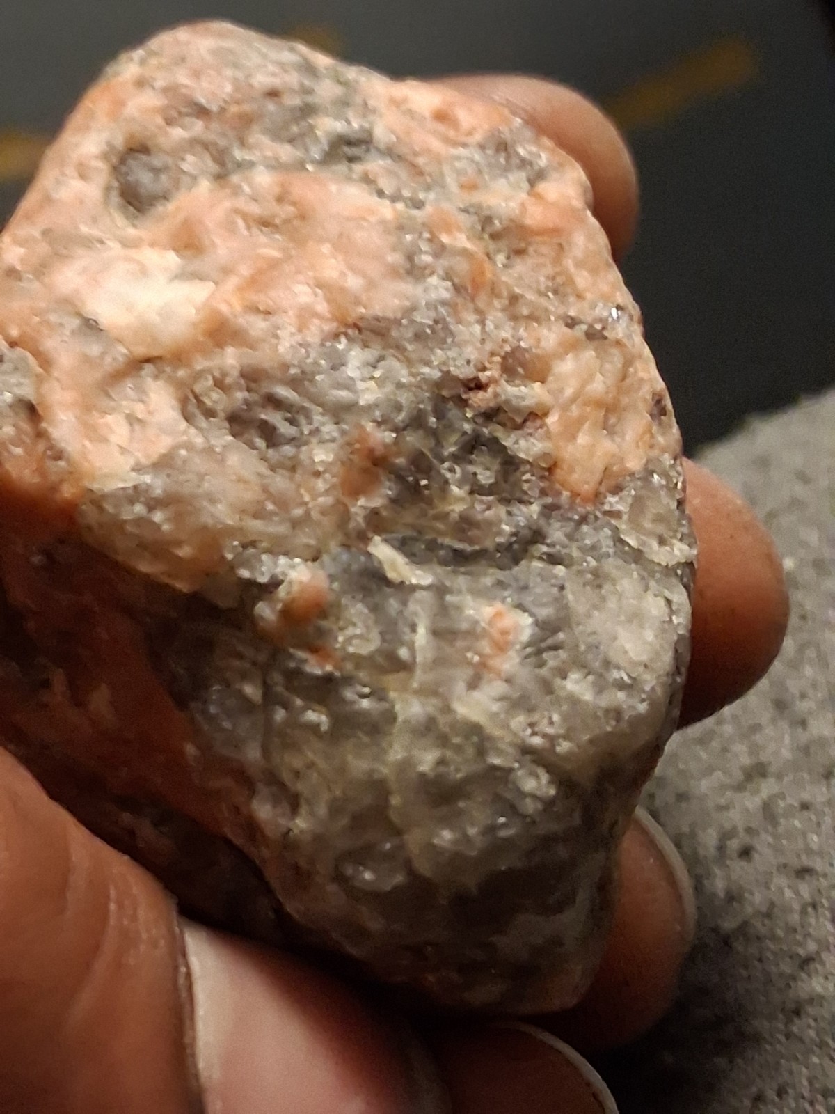 Feldspar Whit Quartz Crystals Natural Polished Mineral Specimen From Mn