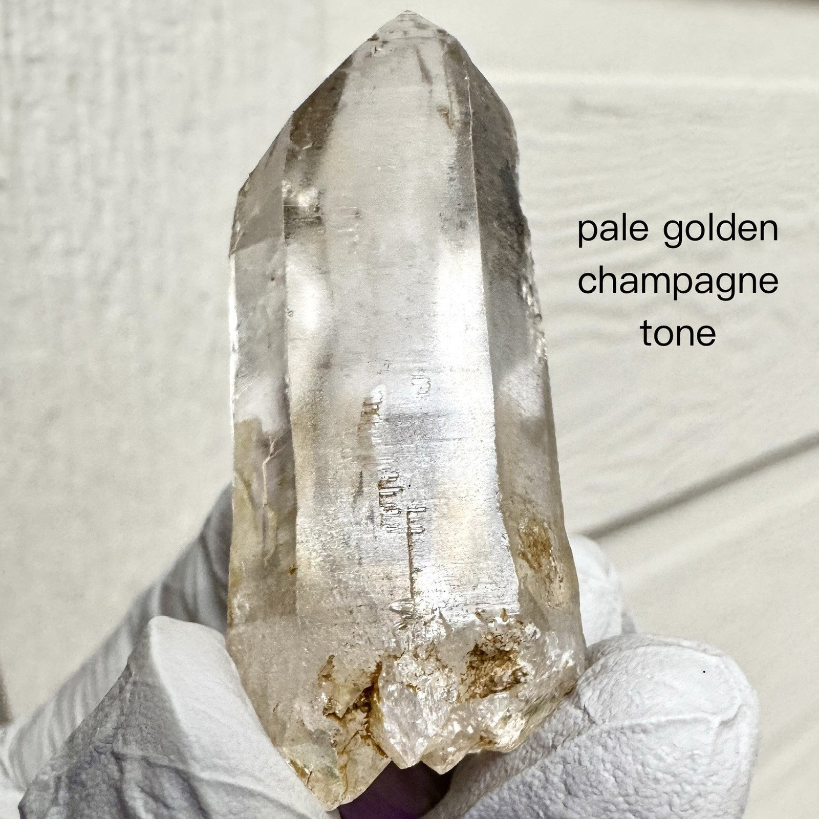 “Champagne Alpine Gate”Hashupi Golden Himalayan Quartz Pakistan Crystal Specimen