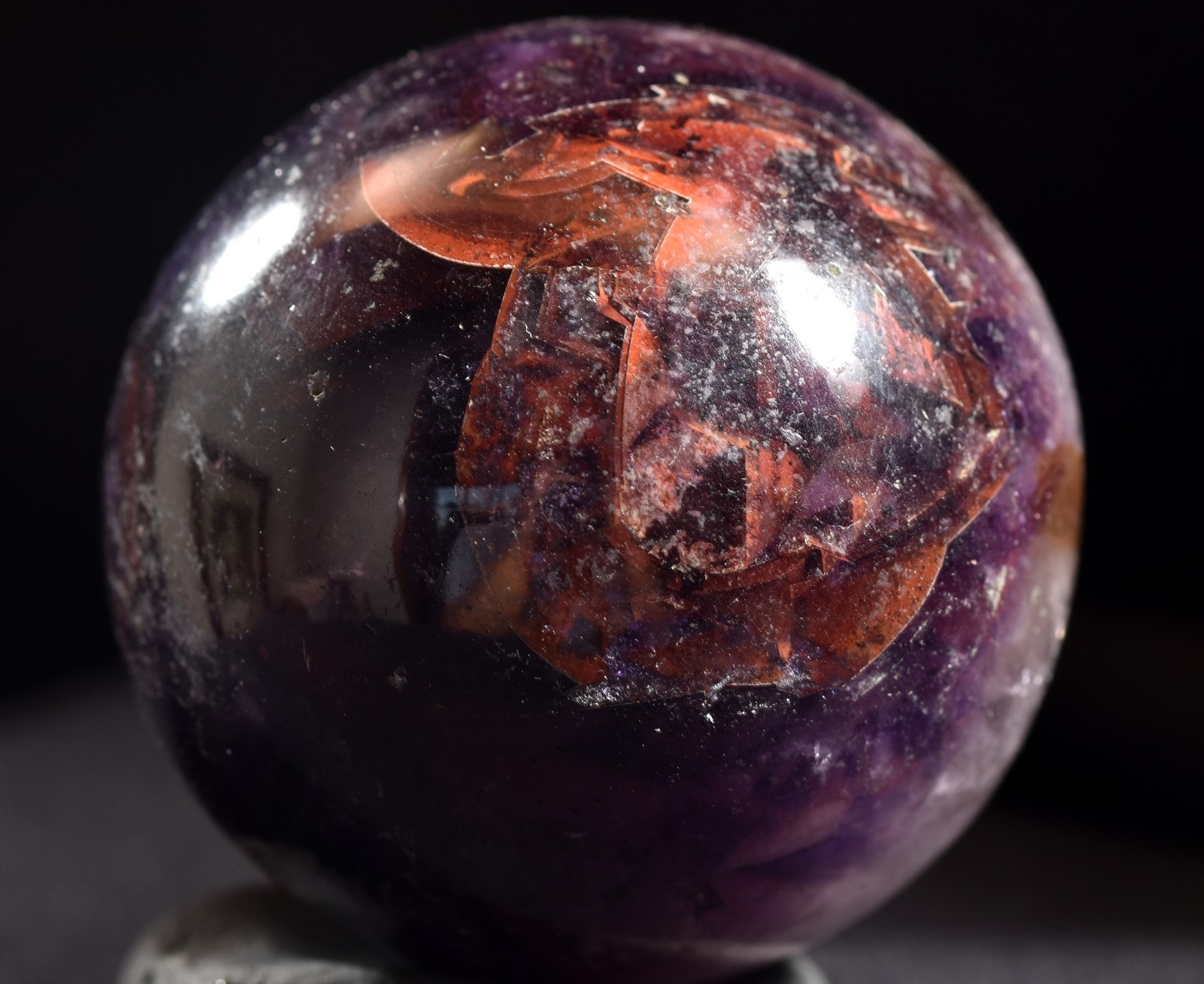 Super seven melody stone evil eye sphere psychic spiritual elevation#1131