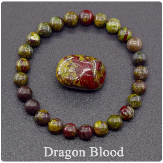 Genuine Natural Stone Bracelet Bead Jewelry 8mm