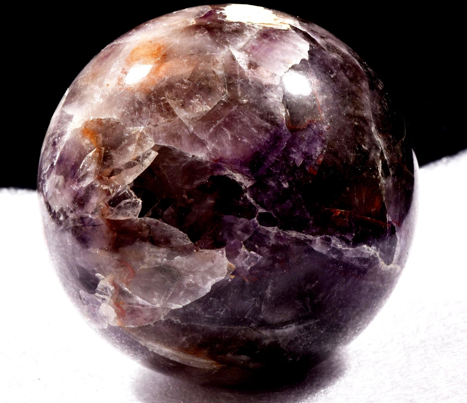 Super seven melody stone chevron sphere psychic spiritual elevation#1013