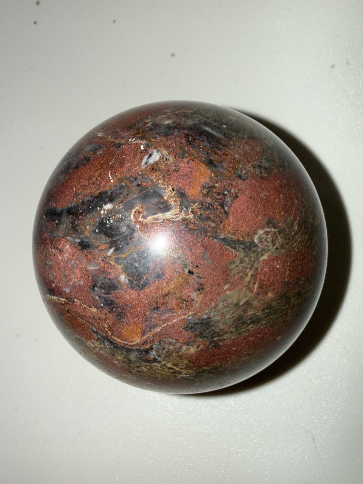 Beautiful Multicolor Stone Sphere!!!
