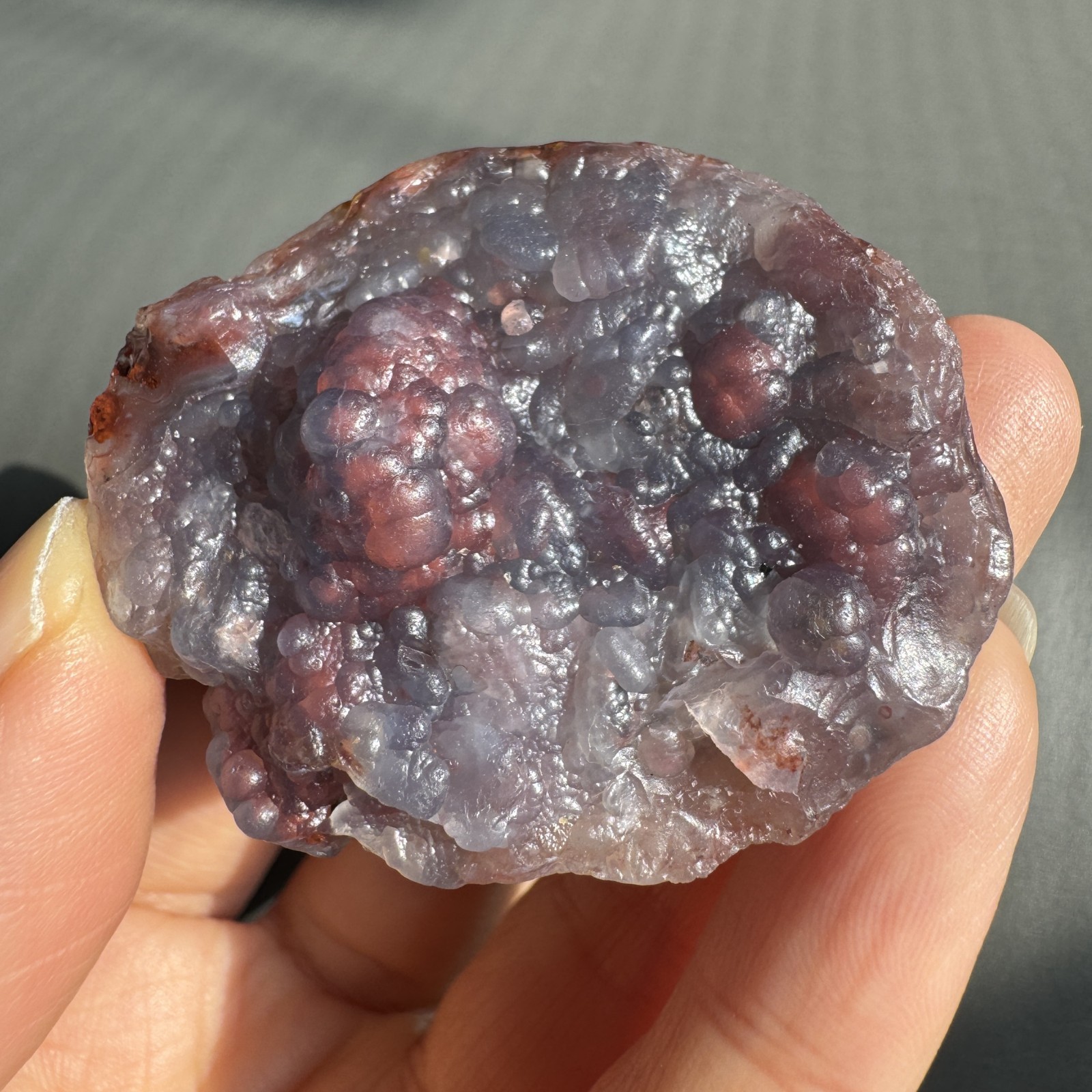 4.8cm/51g Raw Alxa Gobi Botryoidal Agate, Inner Mongolia-5301