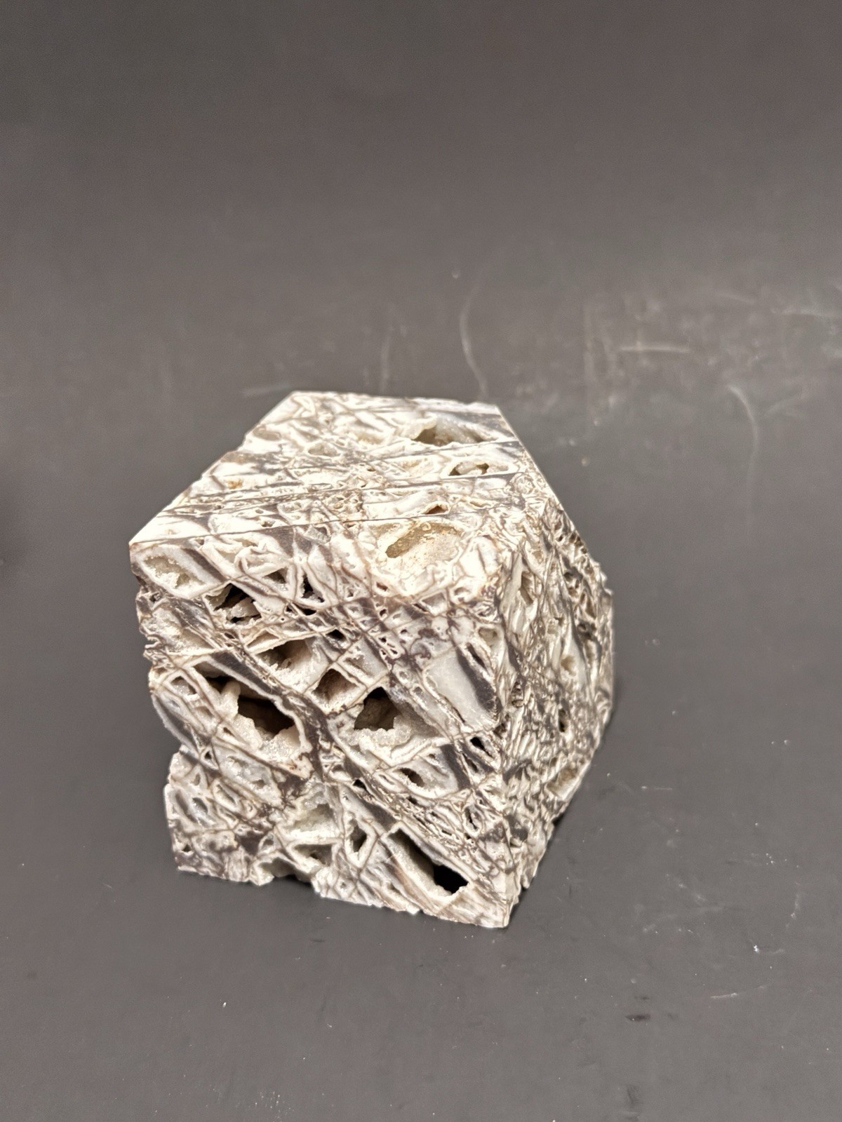 2.25″ Sphalerite Druzy Geode Cube Crystal Gemstone Natural Mineral Specimen
