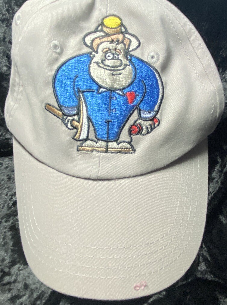 Mens Cap For Determined Rockhound-Armed with Pick & Dynamite!