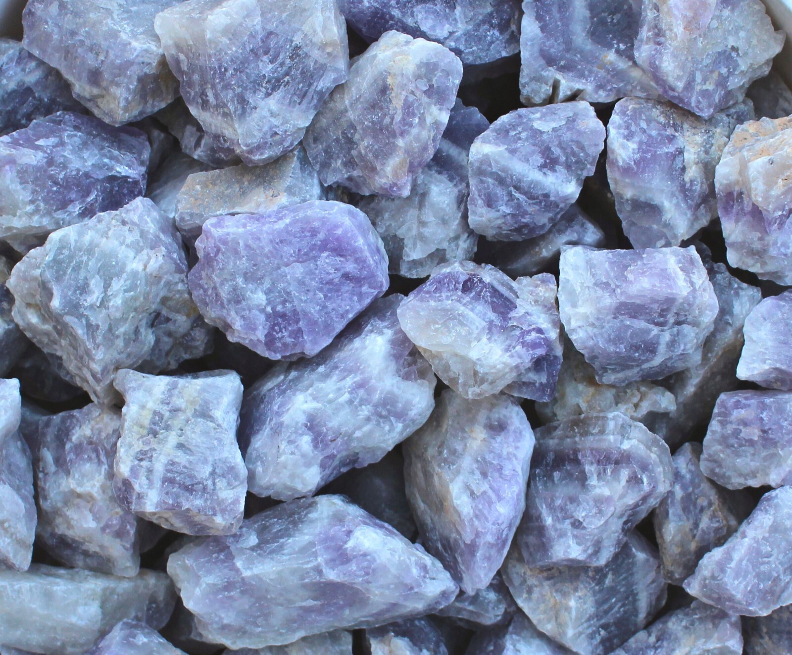 Amethyst from Madagascar – Large Rough Rocks for Tumbling – Bulk Wholesale 1LB