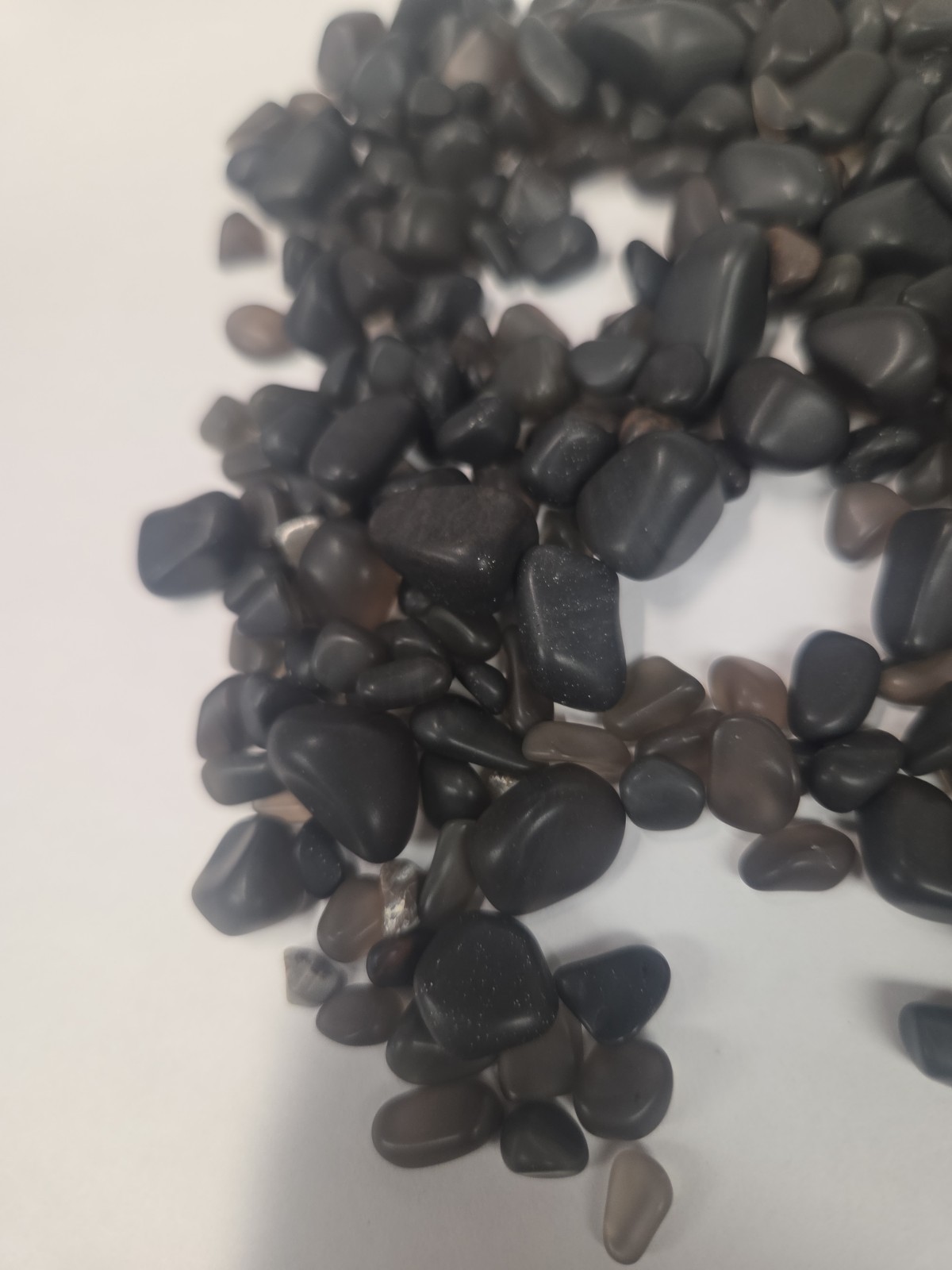 Obsidian Apache Tears Rough Stone Crystals Gems For Jewelry Healing Tumbling.
