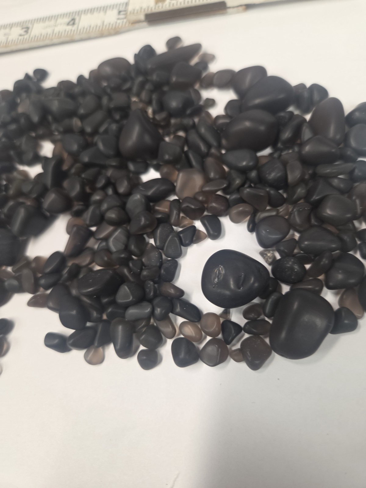 Obsidian Apache Tears Rough Stone Crystals Gems For Jewelry Healing Tumbling.