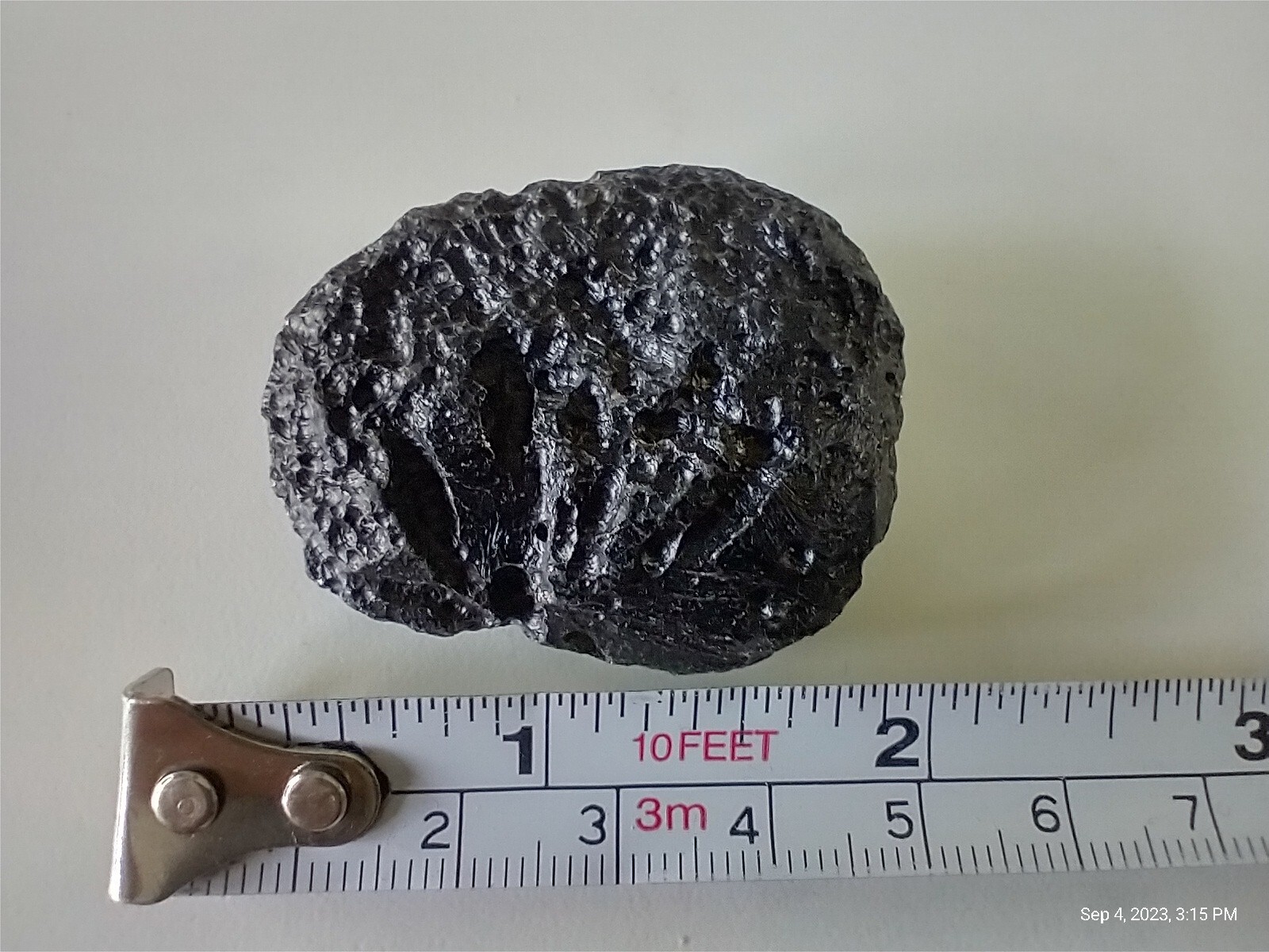 Tektite spiral Space Rock Impact Indochinite Synergy Stone Shambala 36 gram