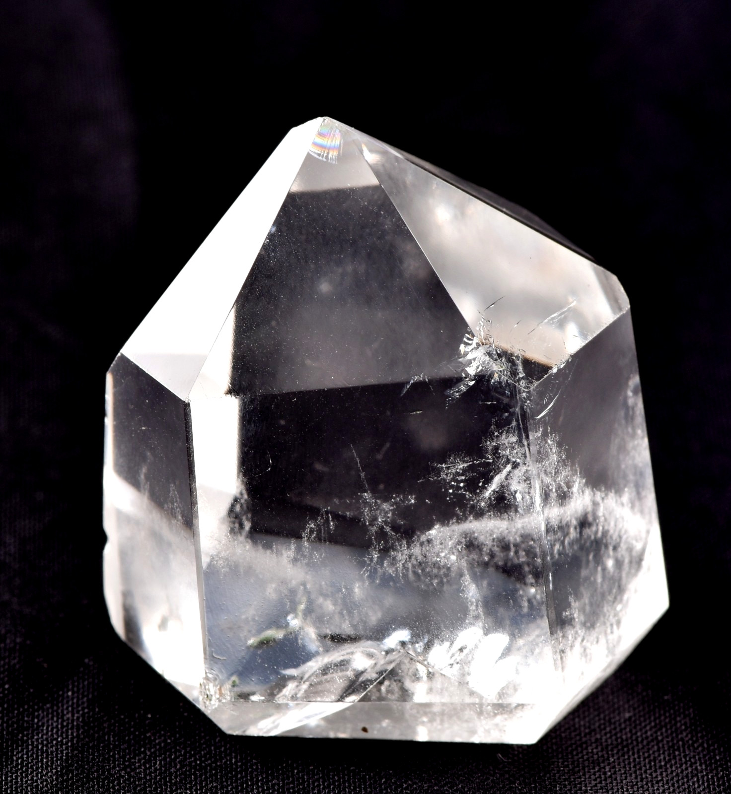 Himalayan manifestation devic ,mirror fairies scrying meditation quartz#8265