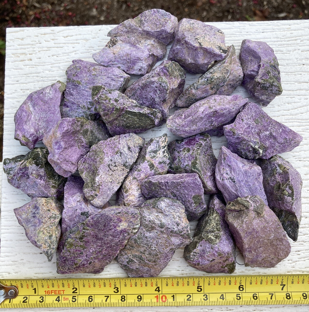 Natural STICHTITE & SERPENTINE Raw Healing Crystal Barberton South Africa 1.5-2″