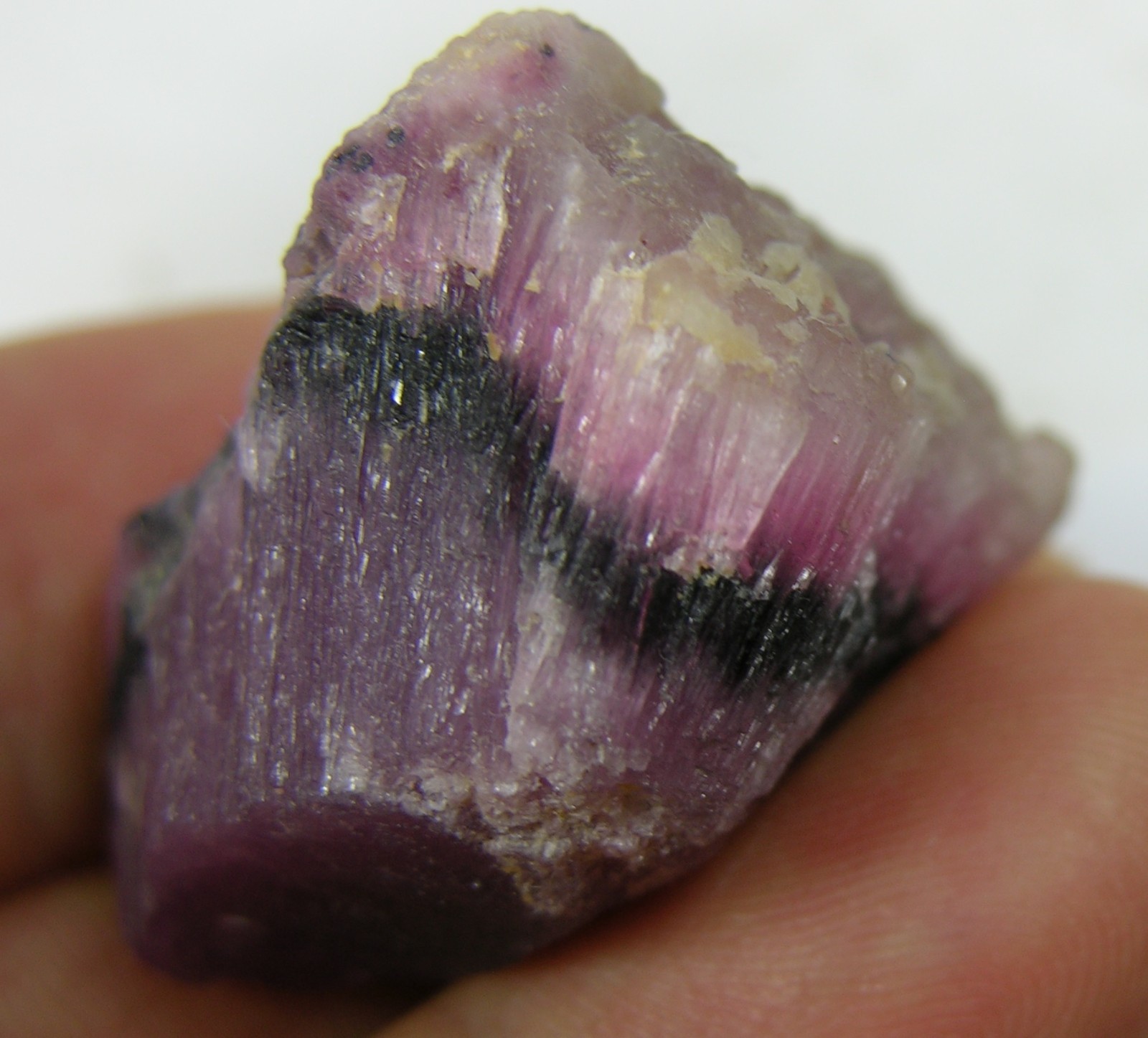 134.10Ct 100% Natrual Rubellite Mushroom Tourmaline Crystal Specimen 26.80g 27mm