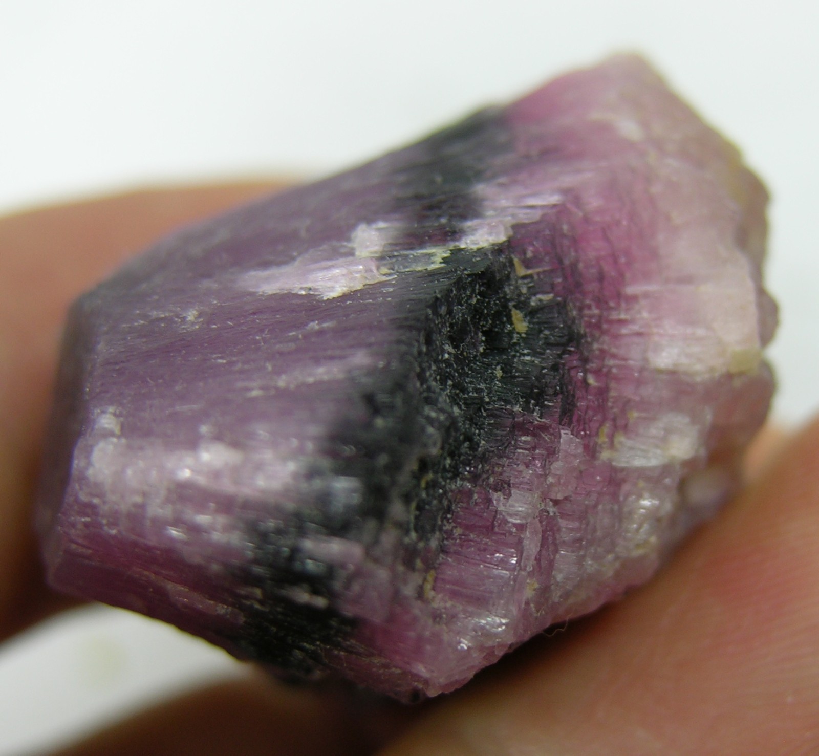 134.10Ct 100% Natrual Rubellite Mushroom Tourmaline Crystal Specimen 26.80g 27mm