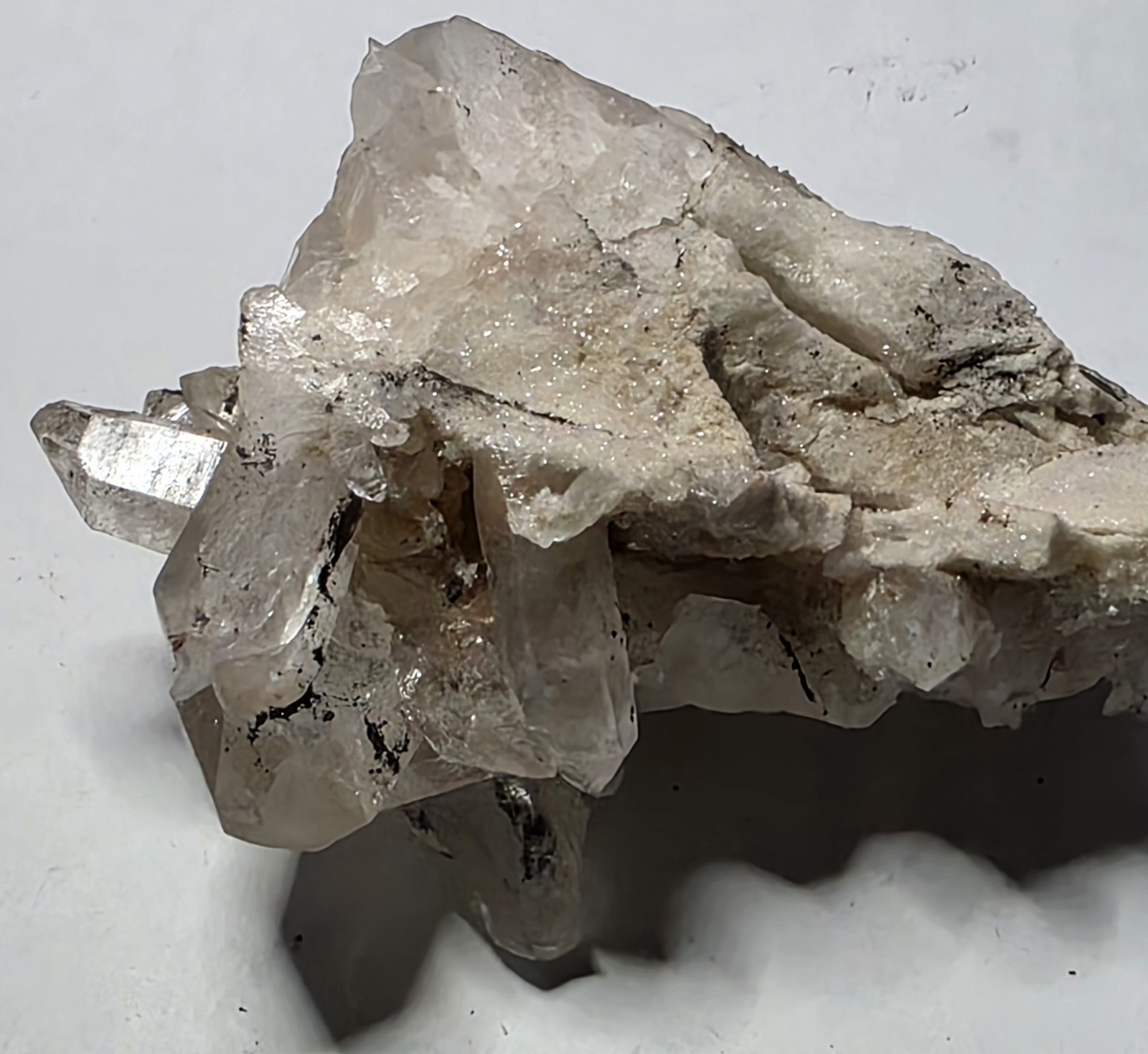 Natural Crystal Quartz Cluster
