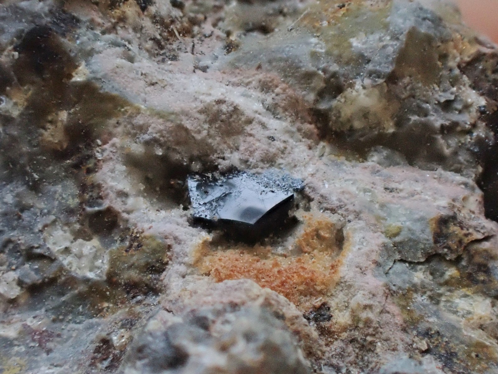 Osumilite-(Mg), Gifu Japan, Small Cabinet Sized Specimen Rock OS01
