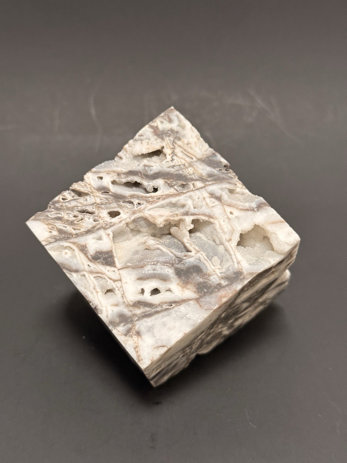 2.25″ Sphalerite Druzy Geode Cube Crystal Gemstone Natural Mineral Specimen