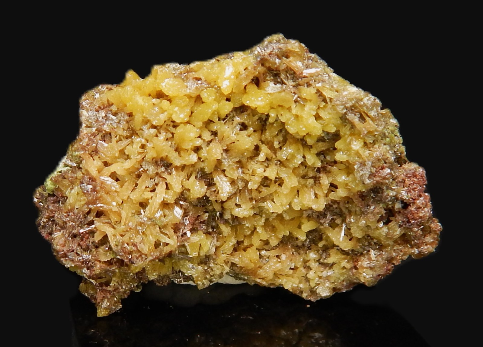 Tsumeb Mine Sparkling Splendor-Brilliant & Transparent Mimetite & Duftite