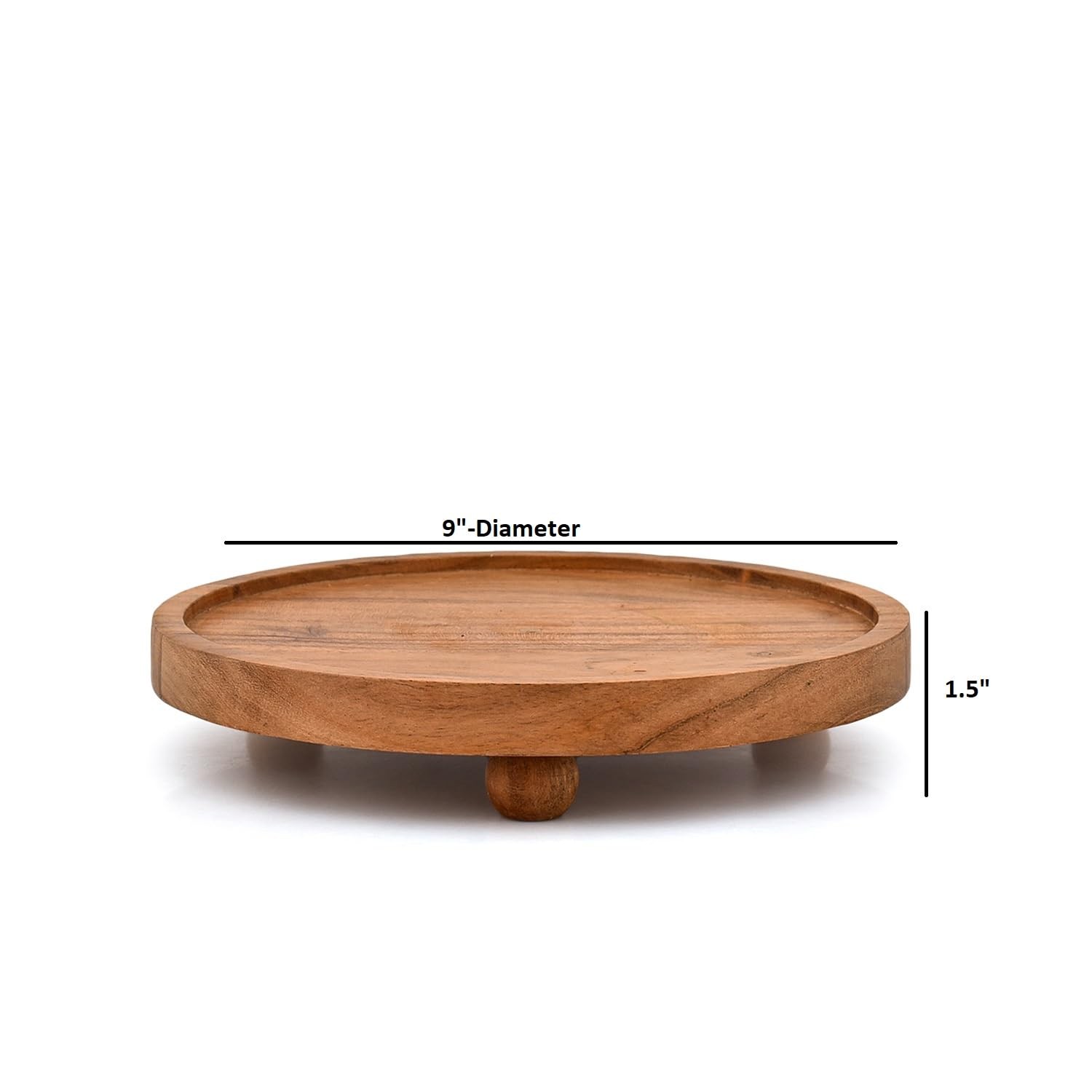 Pedestals Decorative Tray Riser, Corner Tray Plant Stand, Coffee Bar Organize…