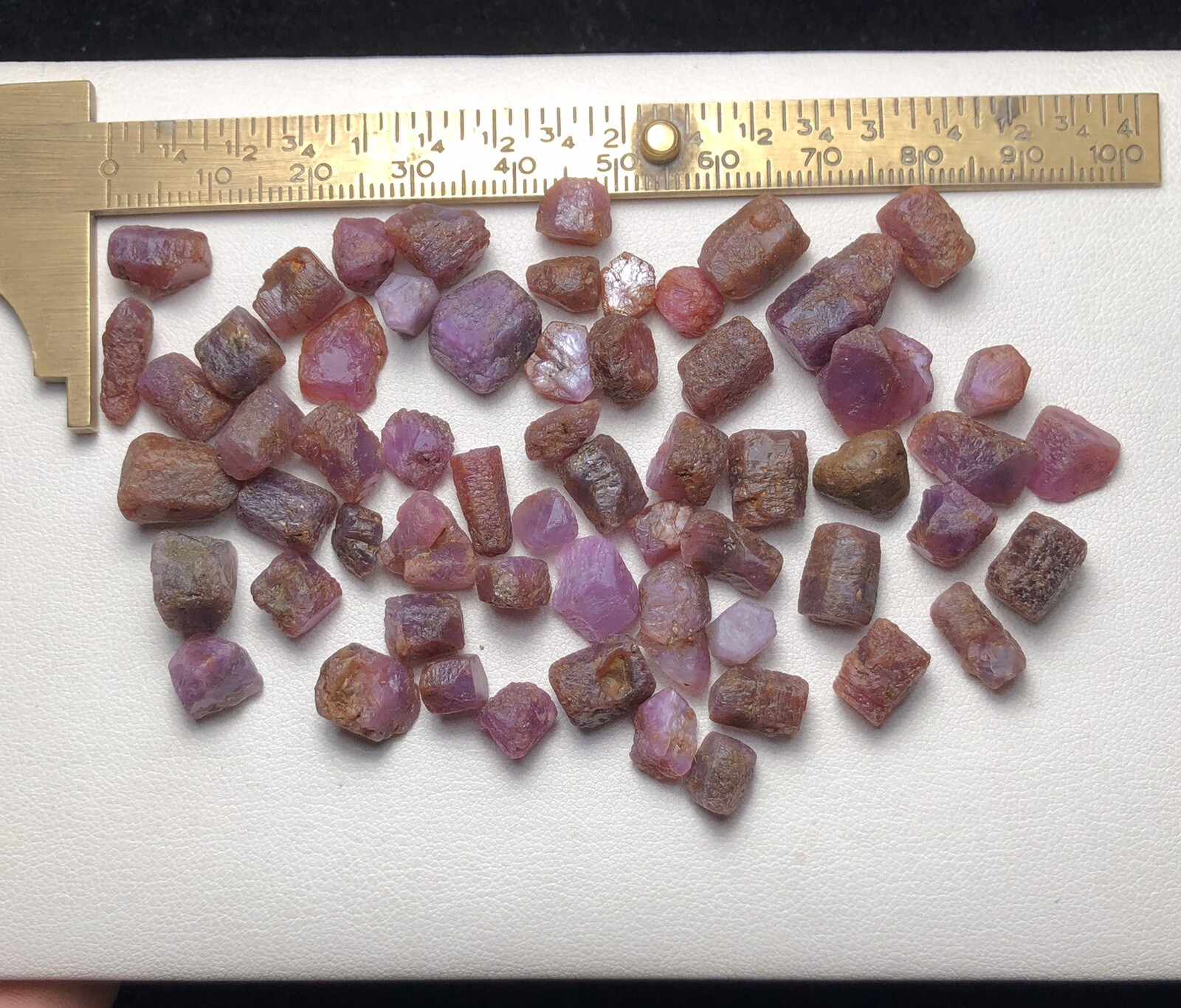 Beautiful Natural Rough Ruby Crystals 50.Grams Parcel Available