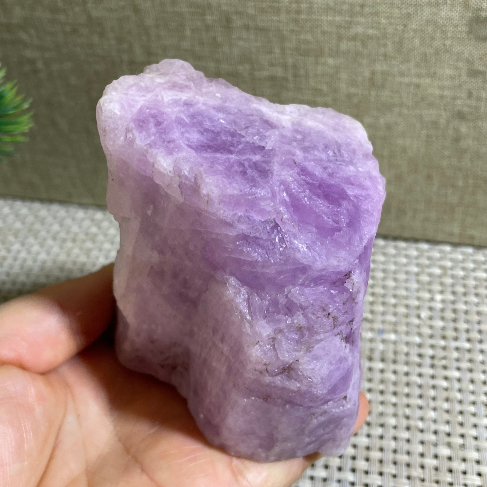 Raw Kunzite Purple Rough Healing Stone Specimens Rocks 640g g25