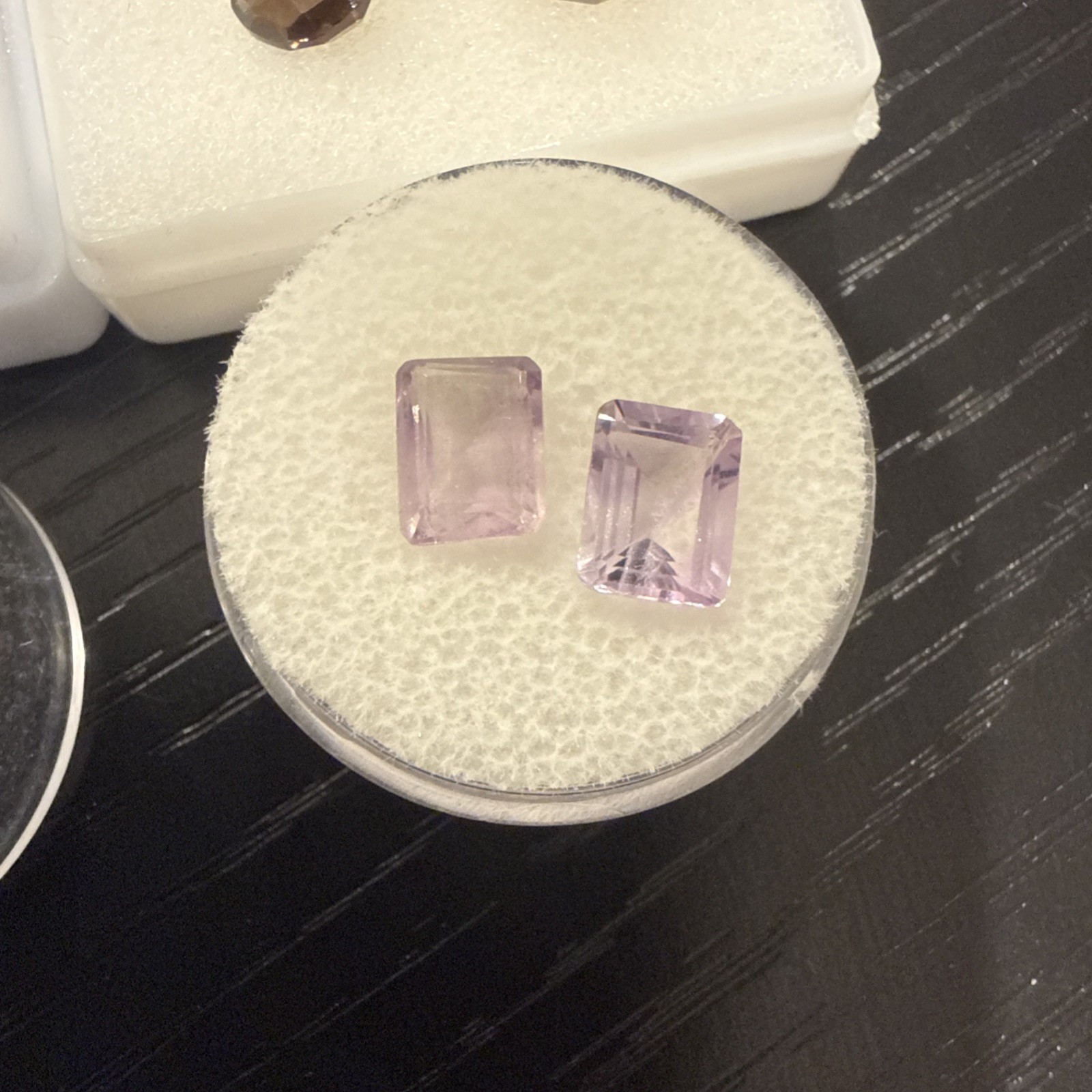 Natural Gemstone Lot, Amethyst, Quartz, Opal, Smokey Quartz, Oval, Rectangular