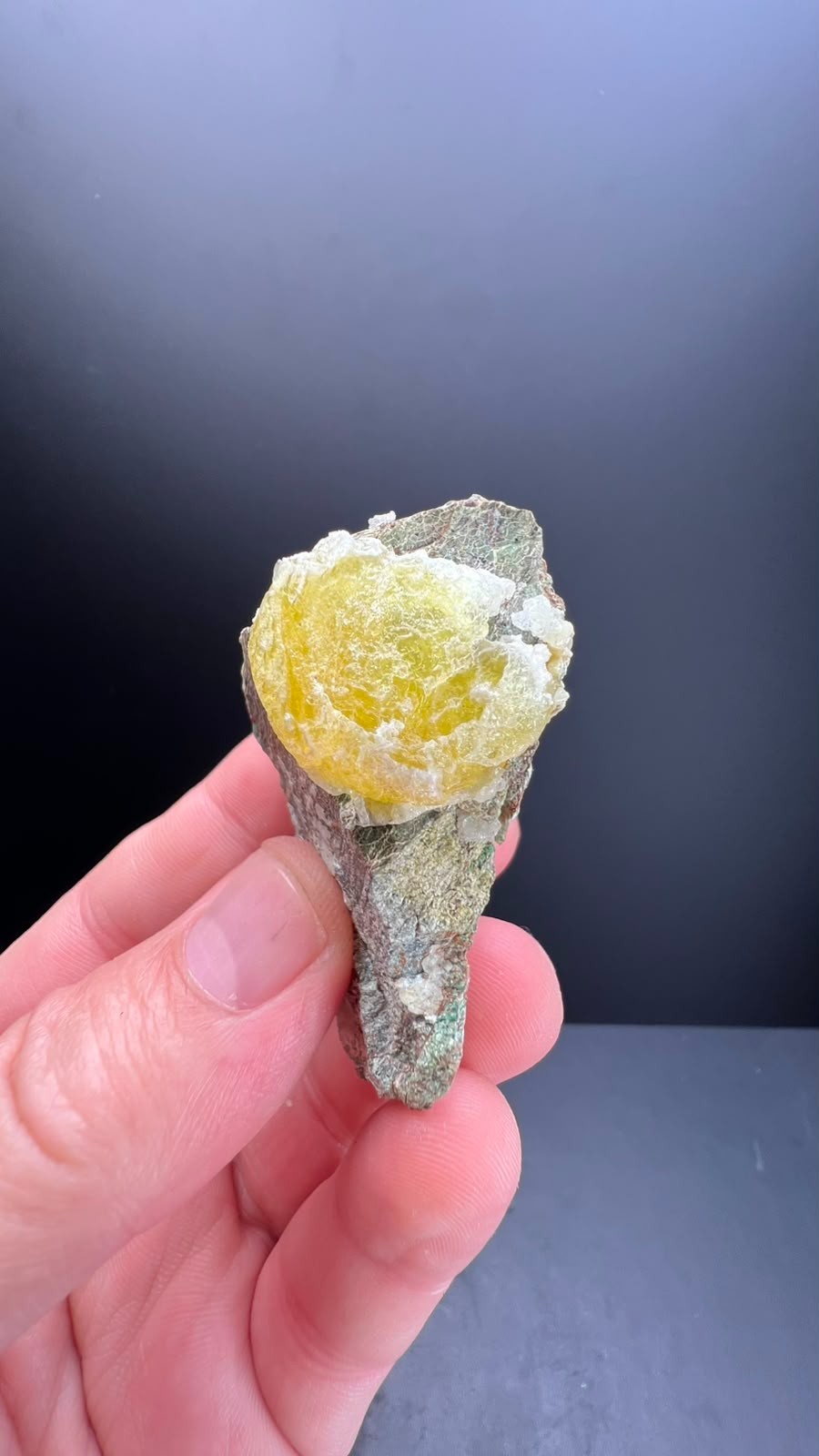 Natural Brucite on Matrix from Pakistan, 37g Fine Mineral Specimen, 5.5 cm