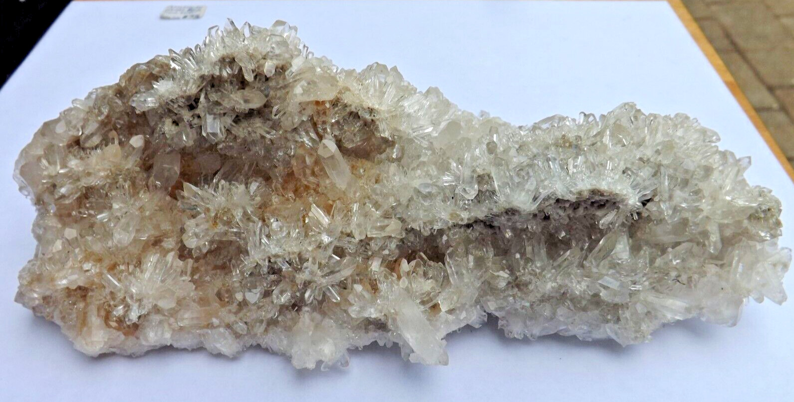 Ellenville needle quartz crystal matrix 640g 8″x3-1/2″x2-1/2″ Museum piece
