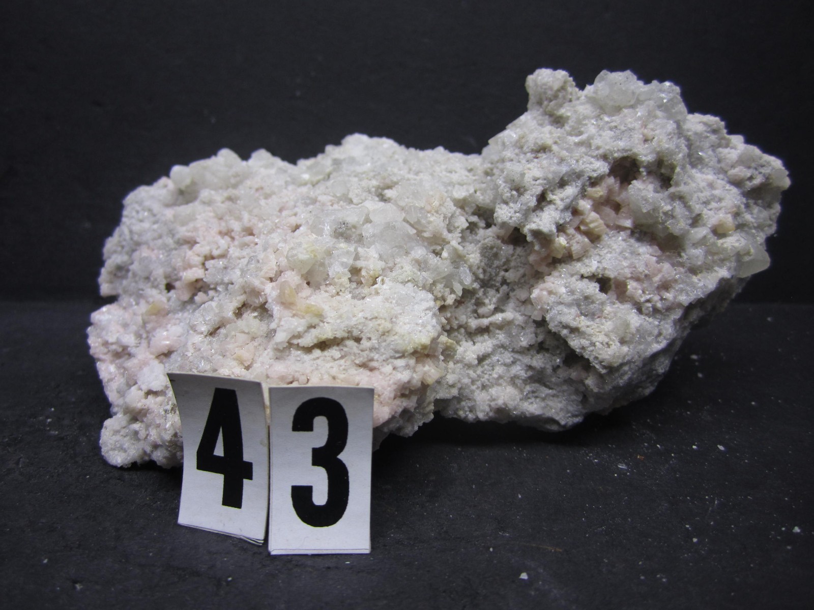 Dolomite Crystal Cluster, Binkley and Ober Quarry, PA #43