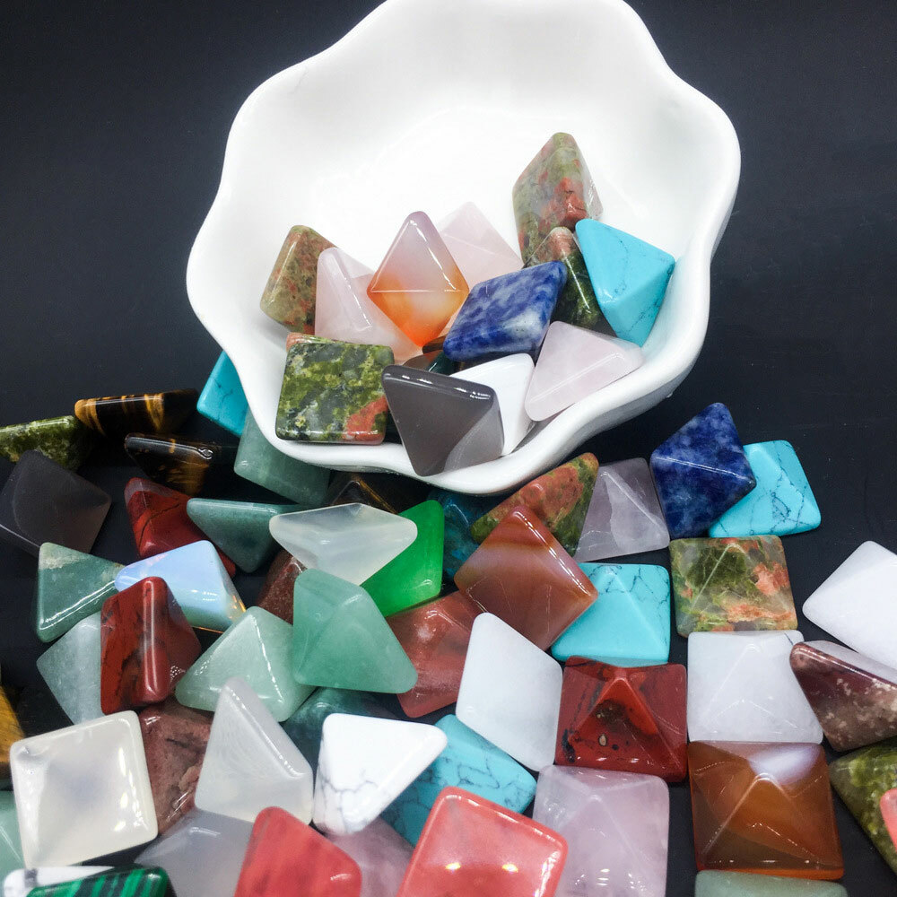 7/14/35Pcs Healing Crystal Natural Gemstone Reiki Chakra Collection Reiki Decors