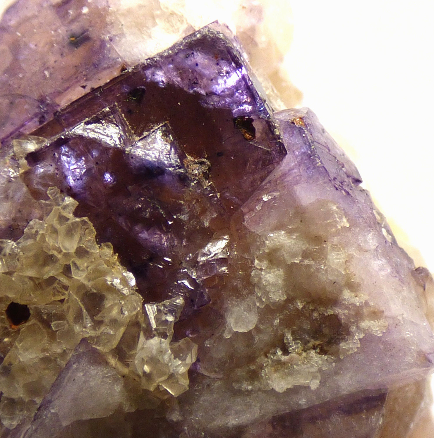 Blue John Fluorite Crystal Specimen Derbyshire UK 39mm 25g Unpolished