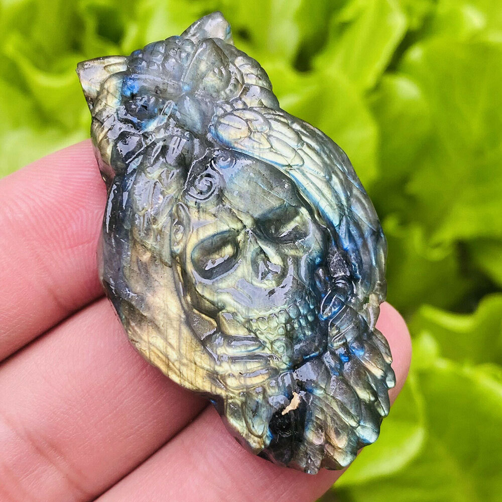 Multiple-Shaped Natural Labradorite Quartz Crystal Obelisk Rock Stone Decoration