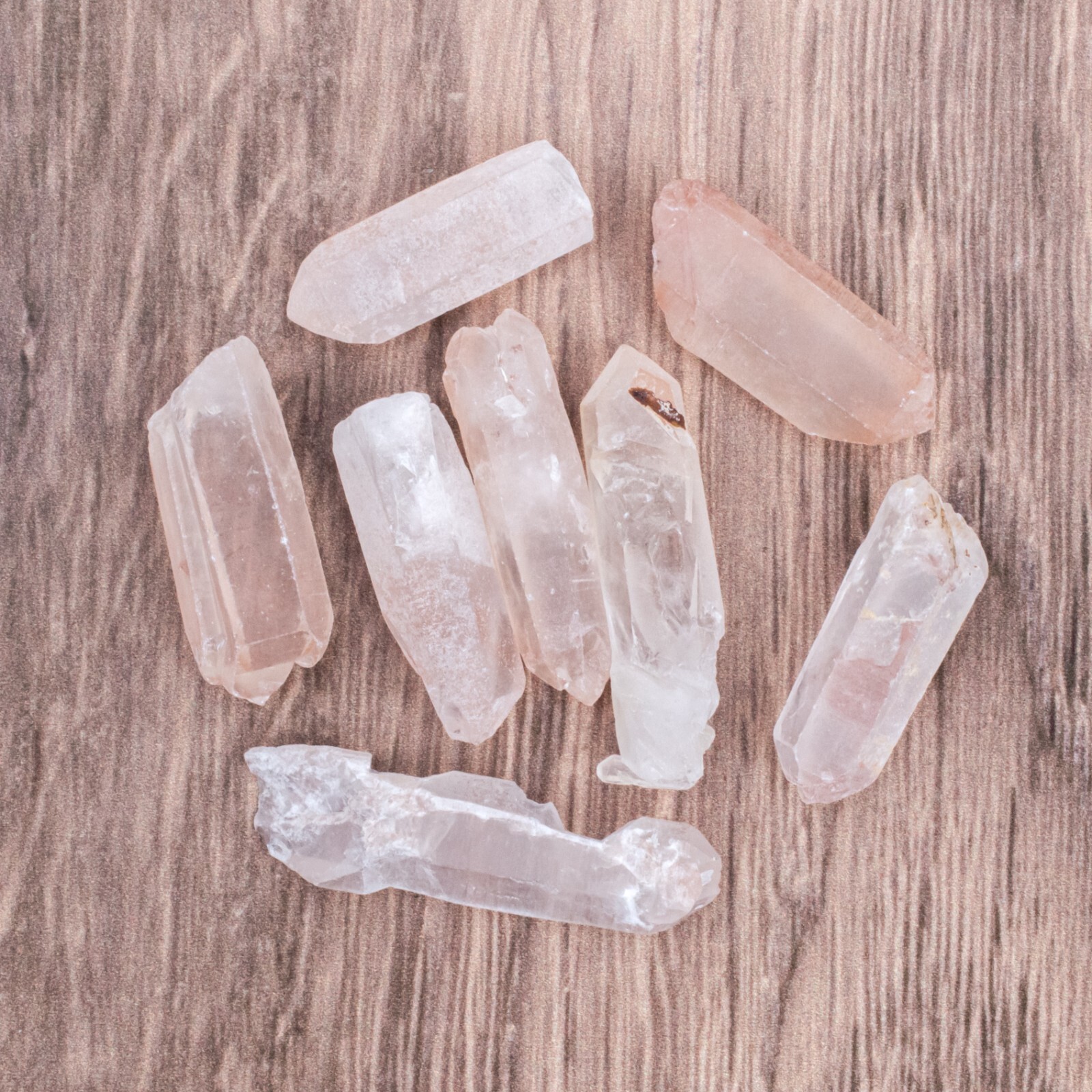 50g Natural Rough Red Hematoid Quartz Crystal Points Cherry Fire Quartz Gemstone