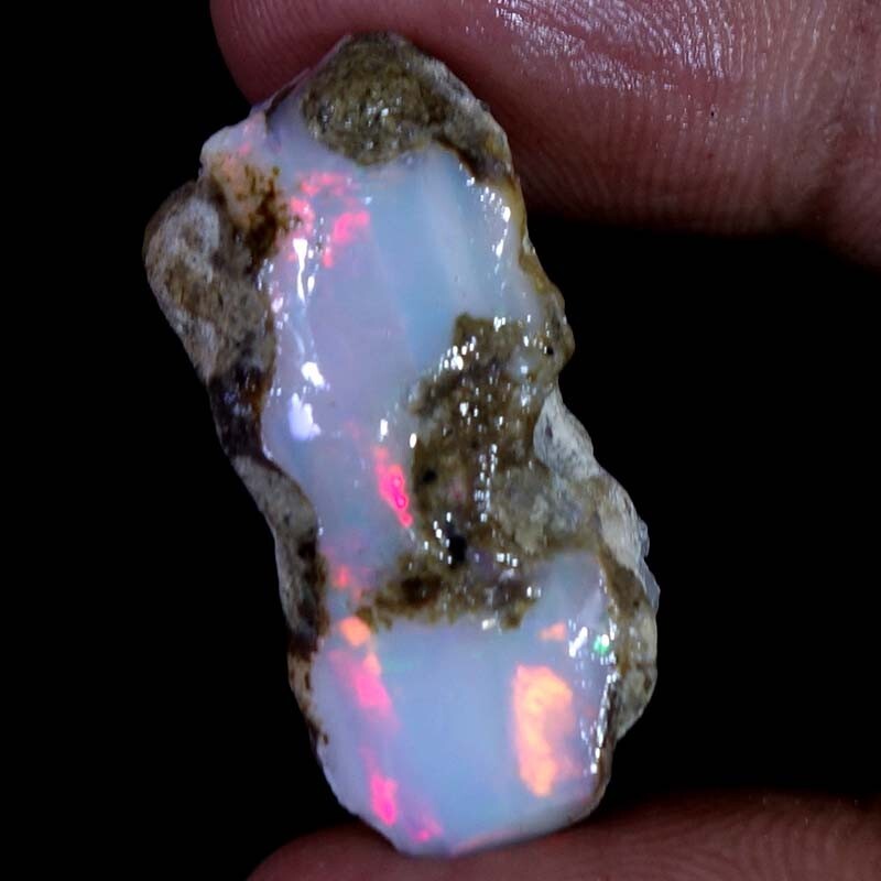 25.50 Ct October Birthstone AAA Ethiopian Opal Rough Welo/Multi Fire Amazing Raw