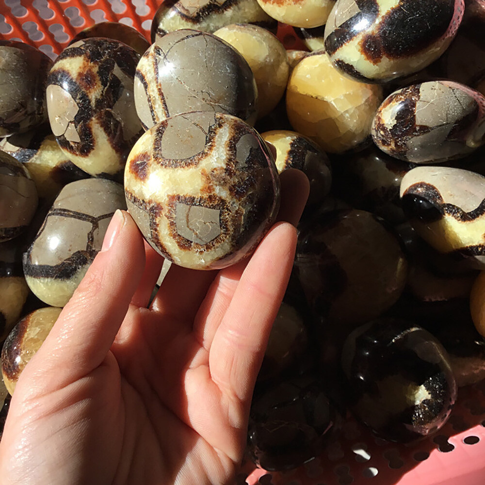 3-4cm Septarian Crystal Dragon Stone Healing Crystal Yoga Meditation Specimen