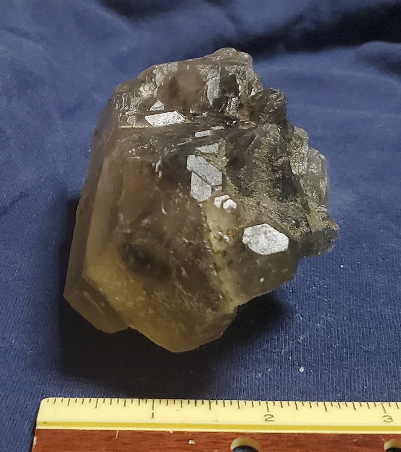 12.2 oz -Hanksite Crystal — Searles Lake, CA — 3 3/4 inch x 3 inch