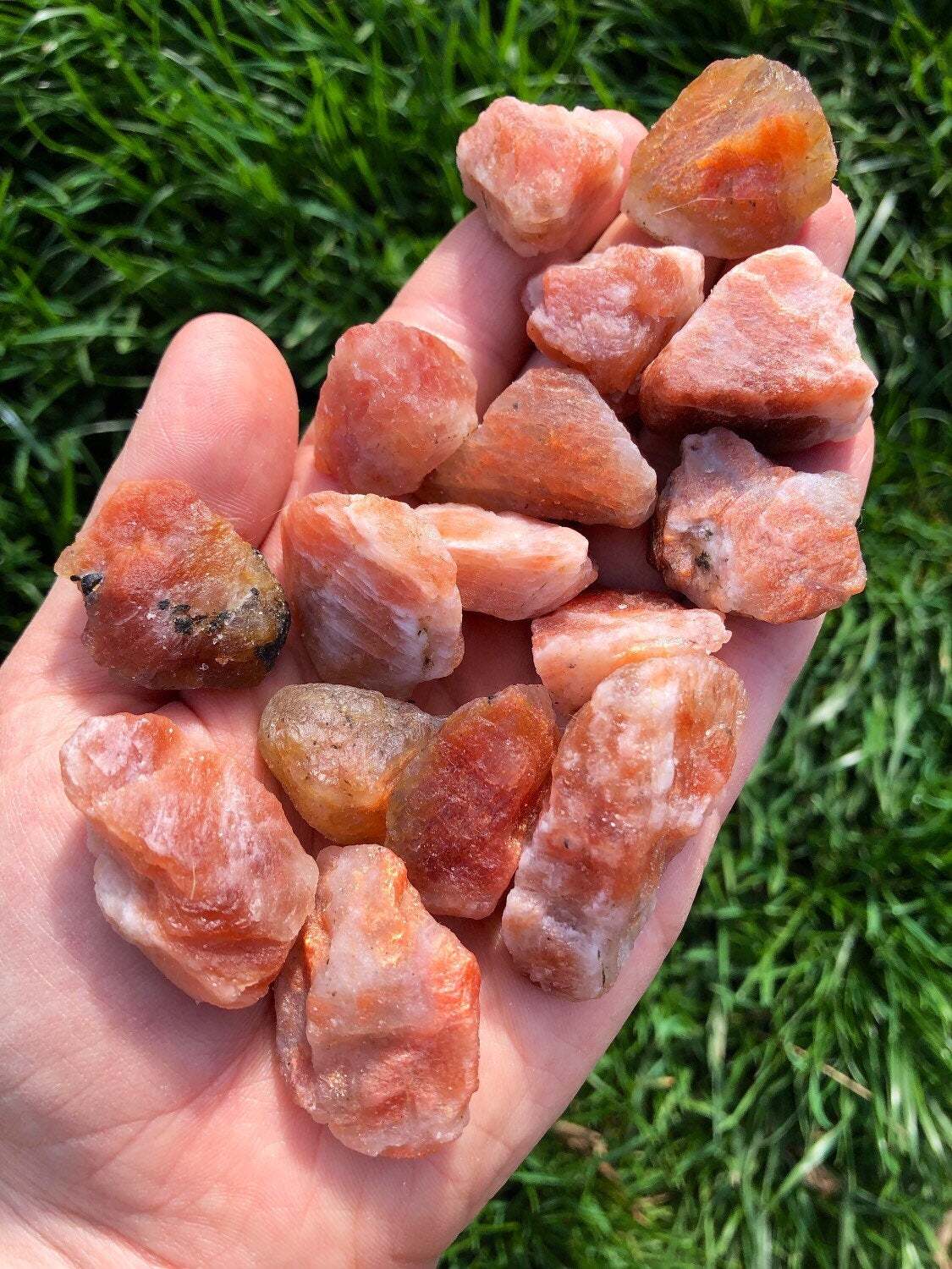 Raw Sunstone Stone – Grade AAA, Natural Sunstone from India