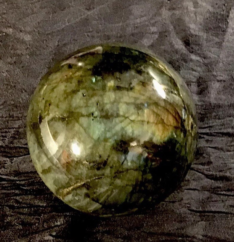 Labrodite Sphere 15in Round 1778g
