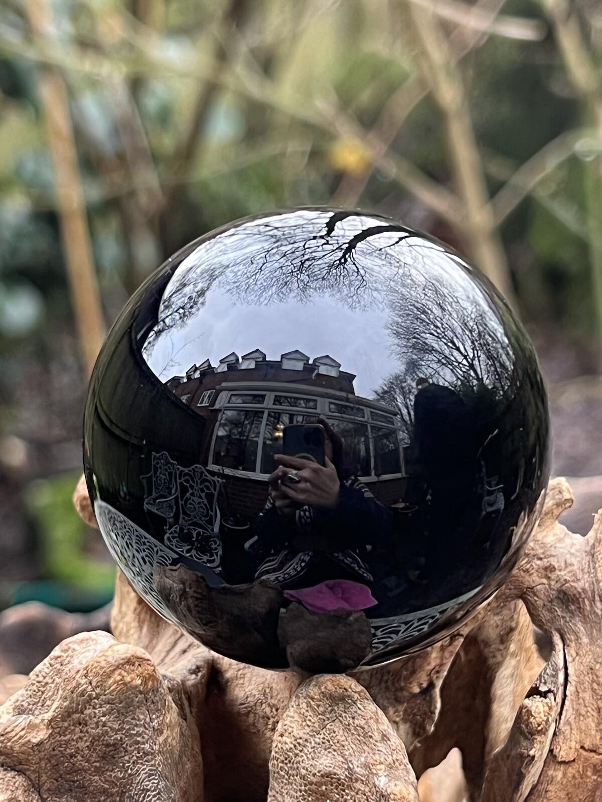 Black Obsidian Crystal Ball Large AAA+ Powerful / Creative / Protective 60mm