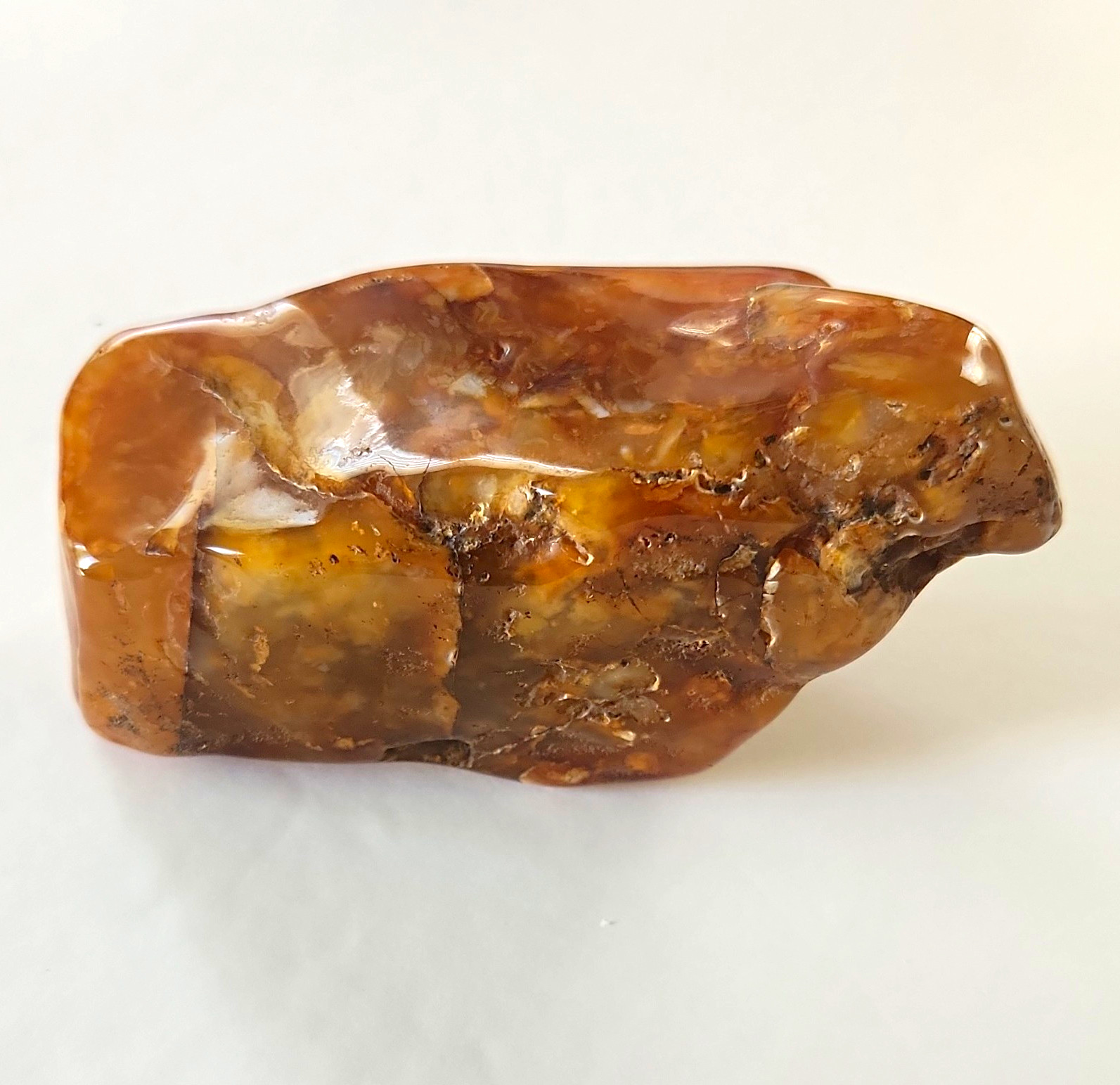 Carnelian Agate Oregon Tumbled One Pound