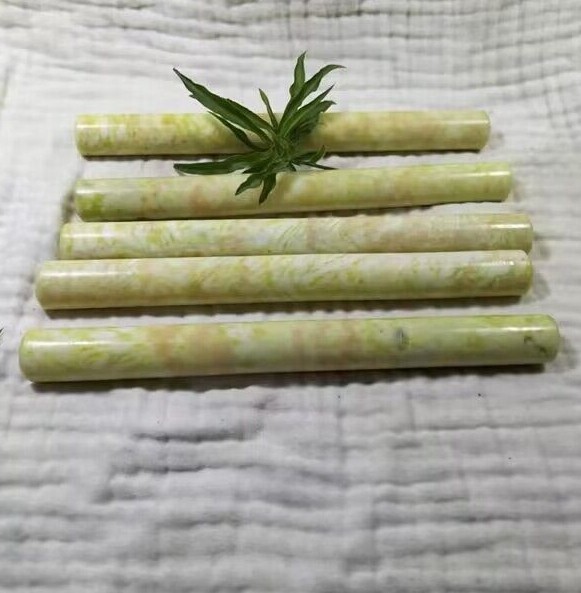 1pc Jadeite Boulder stone Rough Raw Cut rolling pin Jade Specimen – random