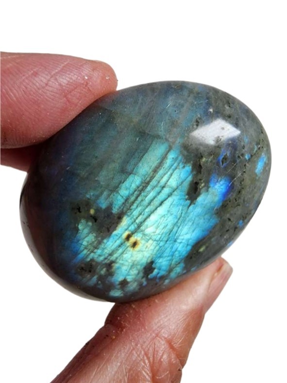 Labradorite Polished Pebble Stone Madagascar 65.5 grams