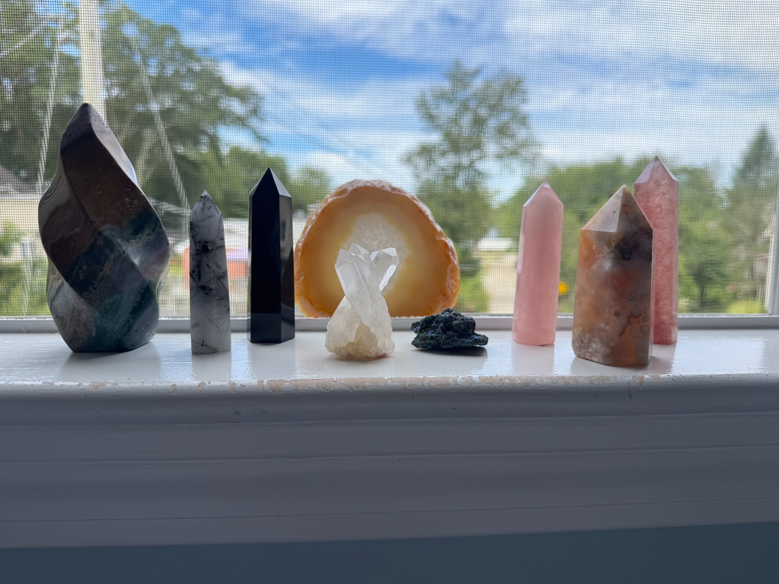 Crystal Bundle, Multiple Crystals