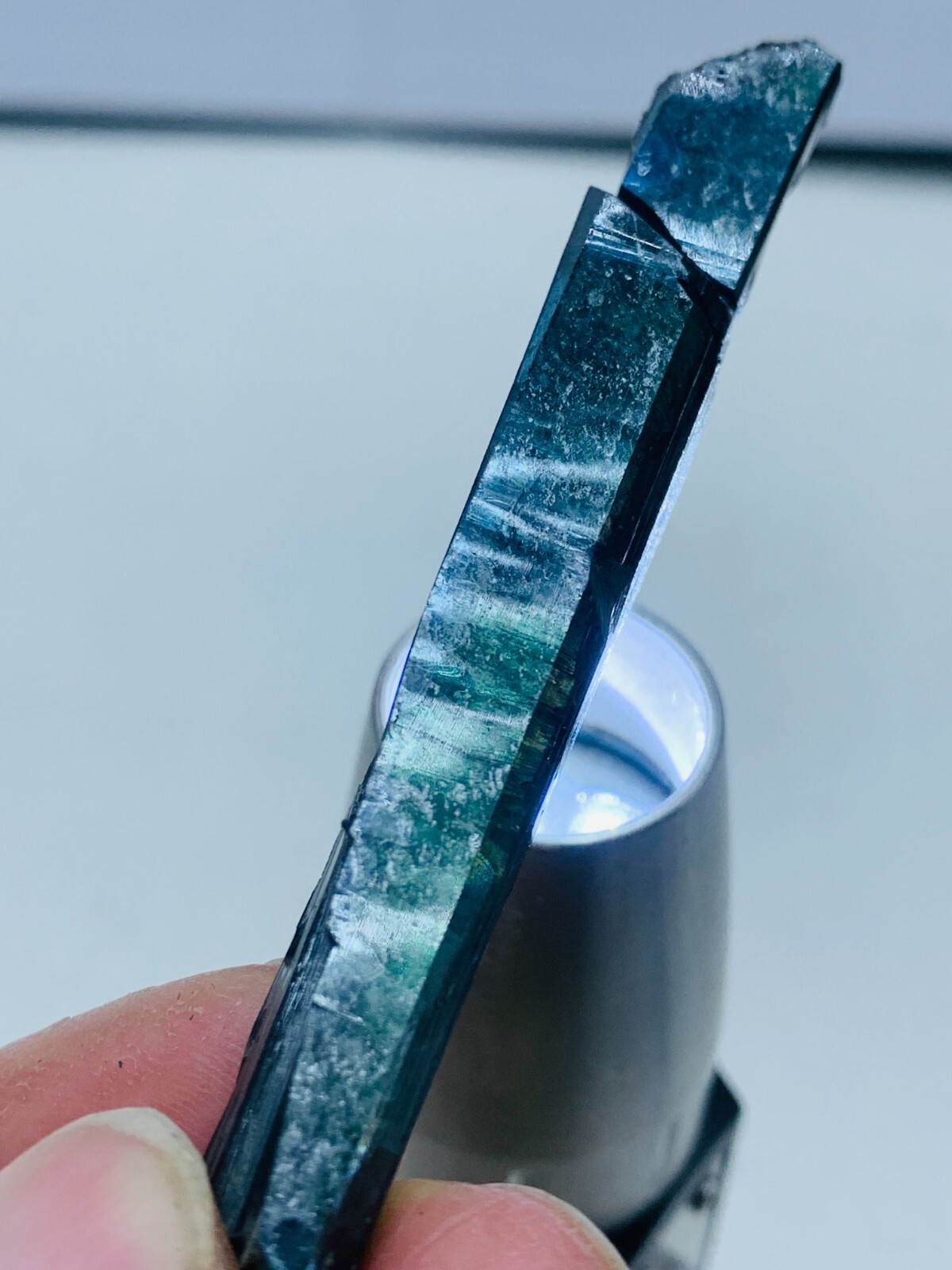 Raw Natural Vivianite Deep Green Crystal Rare Healing Specimen From Brazil 65ct