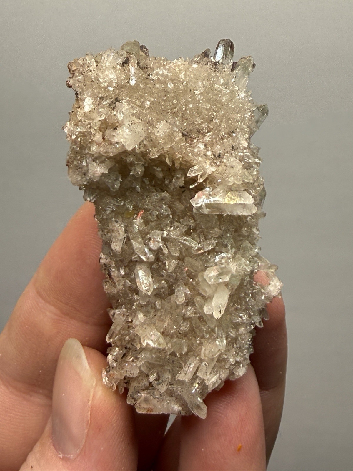 Himalayan Quartz Point Cluster on Matrix | Collector Mineral | India