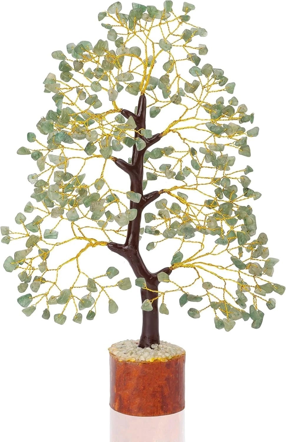 Meaningful Green Jade Crystal Tree – Elegant Housewarming Gift and Home Accent